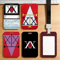 Anime H-Hunter License Card Holder Student Campus Meal Cards Public Transport Subway Cardcase