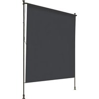 Vertical Sun Screen Fence No-Drill Installation for Patio Pergola & Garden Waterproof & Adjustable Shade 150*270cm 200*270cm
