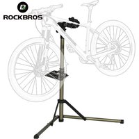 ROCKBROS Bicycle Work Stand Aluminum Alloy Professional Maintenance Stand Adjustable Foldable Bike Rack MTB Bicycle Repair Stand