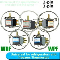 Refrigerator Cooling Unit Thermostat WDF WPF Temperature Control Switch 2 3 Pin Switch Mechanical Thermostat