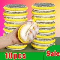 5/10/20Pcs Double Side Dishwashing Sponge Dish Washing Brush Pan Pot Dish Wash Sponges Household Cleaning Kitchen Tools