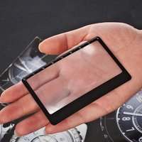 3X Ultra-thin Magnifier Loupe Pocket HD Outdoor Fire Reading Magnifying Glass Book Page Magnification Magnifier Magnifying Glass