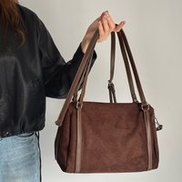 CGCBAG 2026 New Vintage Lage Capacity Cross Shoulder Bag Women Designers Luxury Tote Bag Casual Simple Commuting Female Handbags