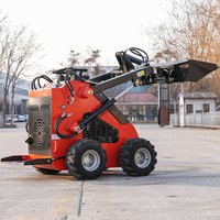 Cost Effective Stable Operation Multi Functional Diesel Mini Skid Steer Loader Bucket Skid Steer Loader Mini Skid Steer Loader
