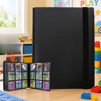 Card Binder 9 Pocket Storage 360 Card Binder,Trading Card Binder Senior and Sturdy Side-Loading Album,Game Cards Binde