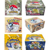 Pokémon Jungle Fossil Best Set Booster Box Pack TCG 1st Edition Proxy Game Cards 1Box 36 Packs Sealed packaging Collecting gifts