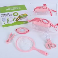 Viewer Insect Box Double Magnifier Observer Kit Insect Catcher Cage Nature Exploration Tools Kid Learning Development