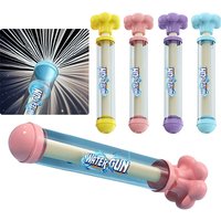 1PC Colorful Firework Pull-Back Water Gun 4 Colors Available Handheld Water Jet Spray Swimming Pool Beach Water Fight Props ZYF