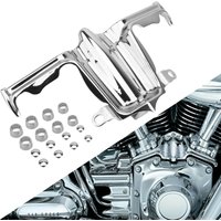 Chrome Tappet / Lifter Block Accent Trim Cover For Harley Twin Cam 00-17 Touring Electra Glide Dyna Fat Bob Breakout
