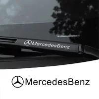 4pc Car Reflective KK Sticker Door Handle Mirror Wiper Decoration Sticker For Mercedes Benz AMG W211 W203 W204 W205 C200 W213