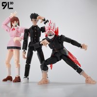9L3D Dandadan Heroes AyaseMomo Dantalian LUCKY13 Titan13 Multi-Jointed T13 Dummy13 Anime Action Figure Collectible Toys Gifts