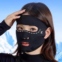 New Washable Warm Mask Traceless Breathable Dustproof Mask Thickened Facial Gini Outdoor Riding Skiing
