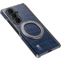 Phone case for Samsung Z Fold 5/6/7, compatible with magnetic accessories, comes with a rotating stand, and drop-resistant