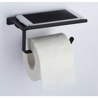 Toilet Paper Holder with Shelf Stainless Steel Multipurpose Rustproof Toilet Rack for Home Bathroom Hotel Restaurant