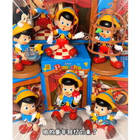 TOPTOY Disney Pinocchio Growth Diary Series Cute Model Desktop Ornament Pendant Childrens 85th Souvenir Doll Toys Birthday Gifts