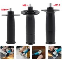 M8 M10 M12 Thread Angle Grinder Handle Plastic Thread Auxiliary Replacement Side Handle Sander Grinding Machine Tools