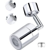 720 Rotatable Tap Aerator Splash-proof Faucet Sprayer Head Water Saving Plastic Splash Tap Head Wash Basin Tap Extender Adapter