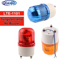LTE-1101 LTE-1101J AC110V 220V Red Yellow Green Blue Rotating Warning Light Lamp Warning Light for Industrial