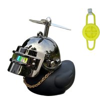 Motorcycle Handlebar Duck Squeeze Duck Dashboard Decorations Cute Yellow Duck Bicycle Accessories For Family Friends