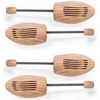 Wooden Shoe Stretcher Men Women internal support Shoe Tree Anti Deformation Shoe Trees Shaping Anti Wrinkle Shoe Lasts 2Pcs/4Pcs