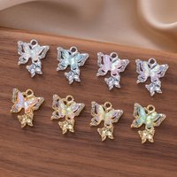 10pcs/Lot Animal Charms Butterfly Shape Pendant for DIY Earrings Bracelets Necklace Jewelry Making Accessories Findings Crafts