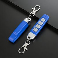433MHz Blue thumb-sized 433.92MHz Cloning Remote Control RF Fixed Code Duplicator Remote Controller Garage Door Remote Control