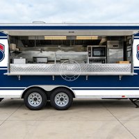 Wholesale Price Factory Customized Food Truck - Multi-Purpose Ice Cream Fruit Mobile Restaurant Cart Trailer
