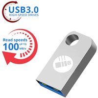 BU KING Hot Metal 3.0 USB Flash Drive 64GB Pen Drive for PC Laptop 64GB USB Memory Stick 3.0 Flash Drive High Speed Drive