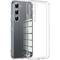 Clear Silicone Soft Case For Samsung Galaxy S25 Ultra S24 S23 S21 FE S22 Ultra Plus Cover for Samsung A14 A34 A54 Fundas