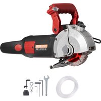 SucceBuy Wall Chaser 34 mm Cutting Depth Wall Cutting Machine 4800W Wall Groove Cutting Machine 38 mm Cutting With 5 Saw Blades