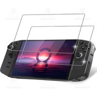 Legion Go Tempered Glass Screen Protector 9H Hardness Shatterproof Anti-Scratch Anti-Fingerprint 2.5D Arc Edge HD Bubble-Free