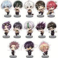 Blue Lock 10cm Acrylic Stand keychain Casual Suit Chibi Version FiguresAnime Collectible Desktop Decor Display Ornament Fan Gift