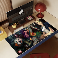 Game Alice Madness Returns Horror Mouse Pad For Office Gaming And Keyboards Non-Slip Large Waterproof