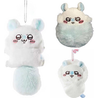 jiyi Momonga Flying Squirrel Plush Keychain Heart Costume Kawaii Stuffed Animal Bag Charm Cute Cartoon Gift Boys Girls Soft