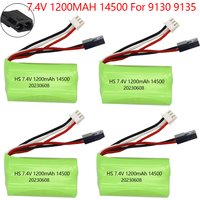 7.4V 1200mah lipo battery 14500 for XINLEHONG 9130 9135 9138 9136 9137 Q901 Q902 Q903 high speed RC truck rc car toys parts
