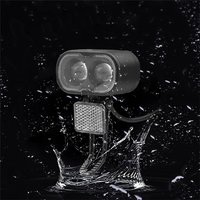 AliExpress NONE A39M Bicycle Lithium Battery Headlight 12-48V 2Pins Waterproof Plug Front Lamp Mountain Road Bike Cycling Accessories