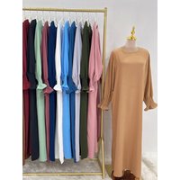 Ramadan Abaya Dubai Kaftan Muslim Long Dress Turkey Abayas For Prayer Islamic Clothing Women Robe Longue Femme Musulmane