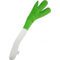 Vocal Green Chinese onion 40cm/16'' short Plush Dools Cosplay Prop