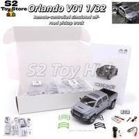 Orlando Hunter Model P02 1/32 RC Crawler KIT Tundra Off-road Truck Independent Front Suspension Painted Body Shell