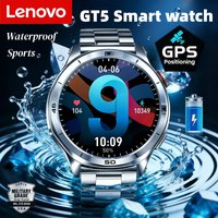 Lenovo Upgrade Watch SmartWatch GPS Google Navigation NFC HD Screen Heart Rate Sports Call Titanium Alloy Smartwatch For Gift