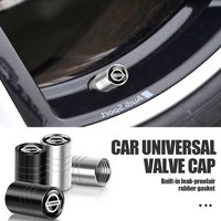For Nissan Sylphy Cube Note Nismo 4Pcs Car Tire Valve Stems Cap Aluminum Tire Wheel Stem Air Valve Cap car Universal Accessories