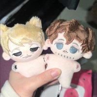 Hot 10cm Hannibal & Will Cosplay Cotton Dolls Dress-Up Unique Starfish Body Mini Plush Dark Academia Collect Toys Birthday Gifts