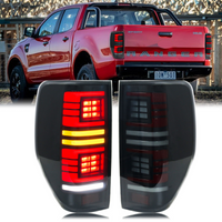 LED-Rückleuchten für Ford Ranger 2012–2021, T6, T7, Raptor, Start-up-Animation, sequentielles Blinker, Rückleuchten, Montage