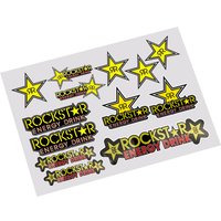 AliExpress NONE Rockstar Energy Graphic Vinyl Adhesive Sticker Decal Fits Motocross Motorcycle BIKE
