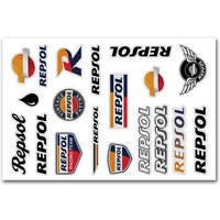 AliExpress For REPSOL Helmet Reflective Sticker Set Safety Decal for Motorcycle Bike Car High Intensity Glow New Arrival