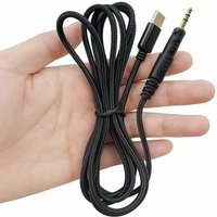 1.5m Length Copper + Nylon Type-C to 2.5mm Jack Headphone Cable Wire For Audio-Technica M40X M50X M60X M70X Headsets Accessories