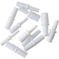 4/6/8/9/10/11/12mm PE Food Grade Reducer Direct Connectors Aquarium Tank Air Pump Adapter Irrigation Hose Joint