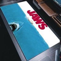 Jaws Movie Ocean S Mouse Pad Large Desk Mat Keyboard Ergonomic Office Rubber Game PC Non-slip Anti-fray Home Custom Best Price