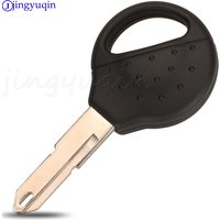 jingyuqin Transponder Car Key Shell Case Fob For Peugeot 206 With Uncut Blade Car Accessories
