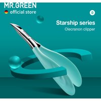 MR.GREEN Toenail Clippers Anti-Splash Ingrown Nail Olecranon Cutters Professional Pedicure Tools Stainless Steel